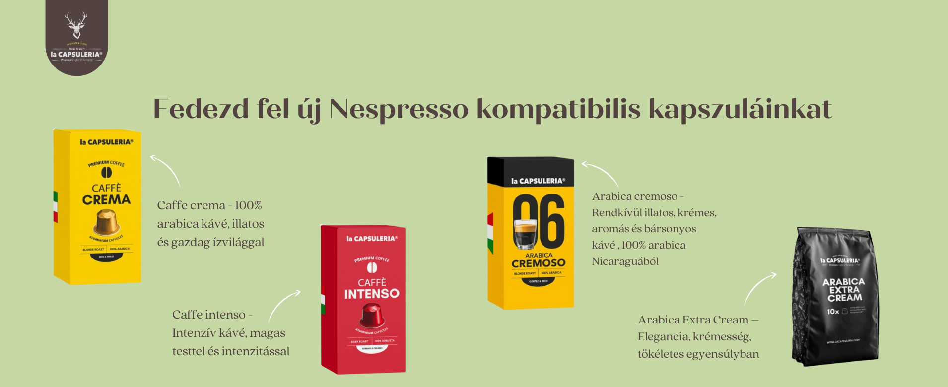 la Capsuleria - Egy kapszula Olaszország