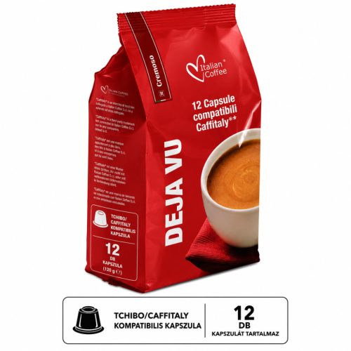   Caffè DejaVu - 12 Tchibo®* / Caffitaly®* / Cafissimo®* kompatibilis kapszula