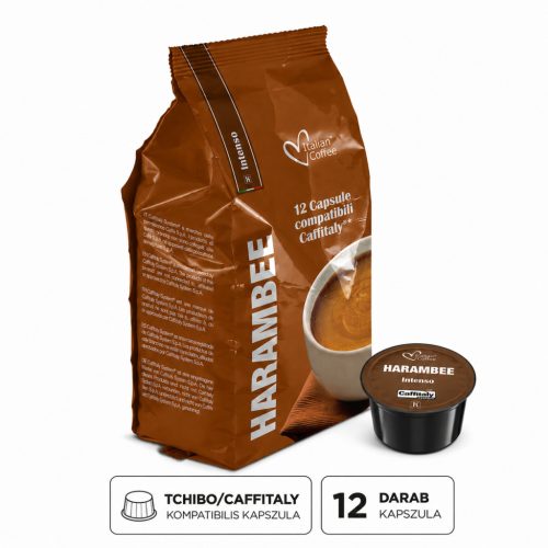   Caffè Harambee - 12 Tchibo®* / Caffitaly®* / Cafissimo®* kompatibilis kapszula