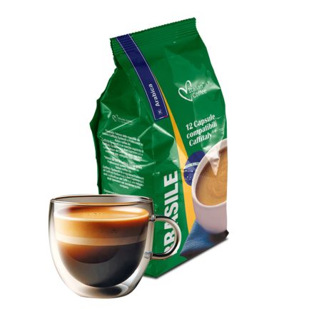 Brasile 100% Arabica kávé - Caffitaly / Tchibo / Cafissimo kompatibilis kapszulák