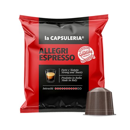 Allegri Espresso kávé (10db) – Nespresso®-val kompatibilis kapszula*