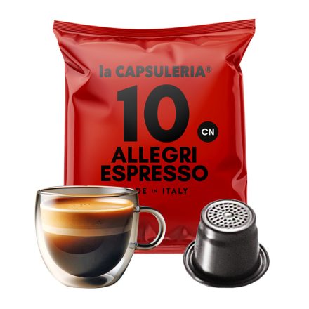 Allegri Espresso kávé (10 db) – Nespresso®-val kompatibilis kapszula*