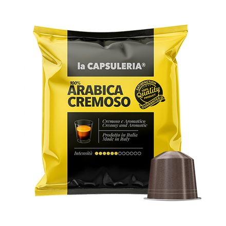 Arabica Cremoso kávé – Nespresso®-val kompatibilis kapszulák*