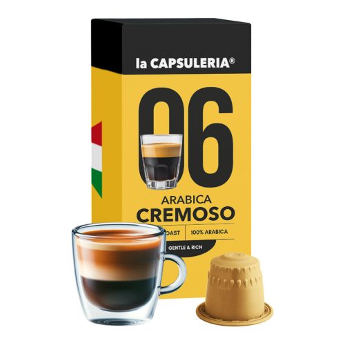   Arabica Cremoso kávé – Nespresso®-val kompatibilis kapszulák*