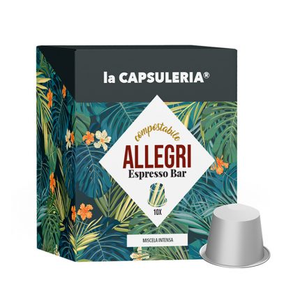 Allegri espresso bárkávé – Nespresso®-val kompatibilis kapszulák*