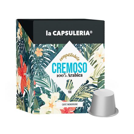Cremoso 100% Arabica kávé – Nespresso®-val kompatibilis kapszulák*