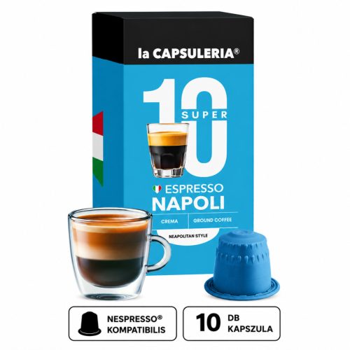   Crema di Napoli kávé – Nespresso®-val kompatibilis kapszulák*