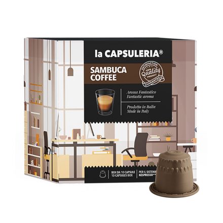 Kávé és Sambuca – Nespresso®-val kompatibilis kapszulák*