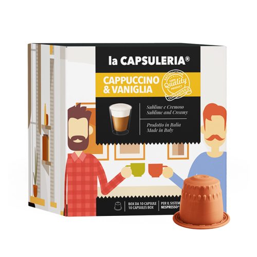   Vanília Cappuccino – Nespresso®-val kompatibilis kapszulák*