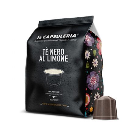 Fekete citromlevél tea – Nespresso®-val kompatibilis kapszula*