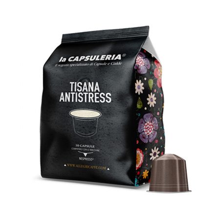 Anti-stressz gyógynövénytea – Nespresso®-val kompatibilis kapszulák*