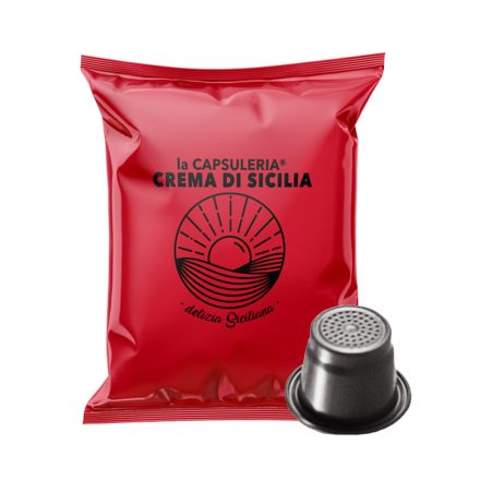 Crema di Sicilia kávé – (10 db) Nespresso®-val kompatibilis kapszulák*