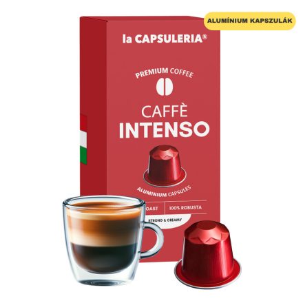 Intenso Caffe - Nespresso®-val kompatibilis alumínium kapszulák