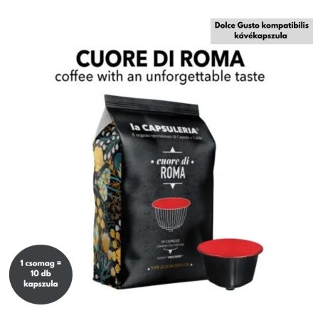 Cuore di Roma kávé – Nescafé Dolce Gusto®-val* kompatibilis kapszulák