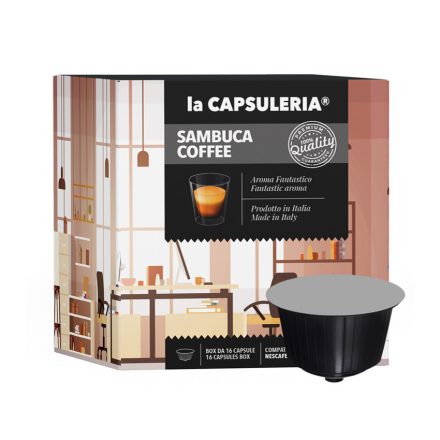 Coffee & Sambuca – Nescafé Dolce Gusto®-val* kompatibilis kapszulák