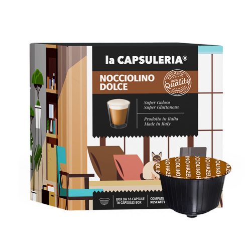   Édes mogyoró – Nescafé Dolce Gusto®-val* kompatibilis kapszulák
