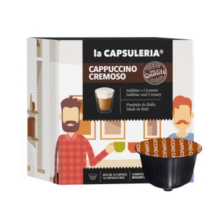 Krémes cappuccino – Nescafè Dolce Gusto®-val* kompatibilis kapszulák