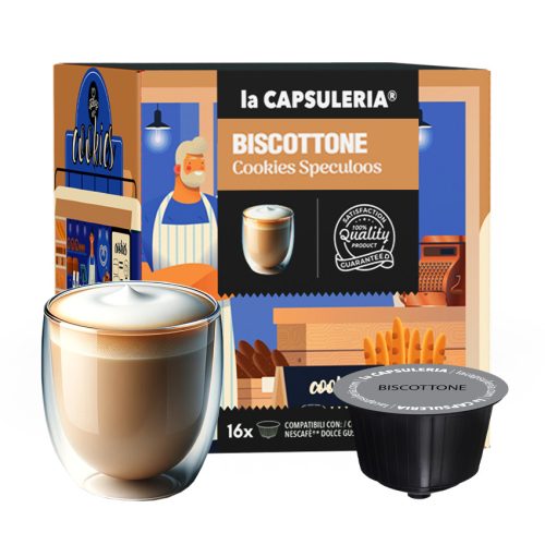   Cookie Speculoos "Belgian Biscuit" - Nescafè Dolce Gusto®-val* kompatibilis kapszulák