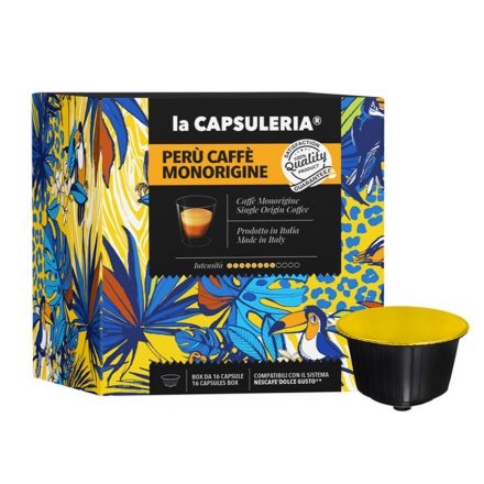 Perù Coffee egy eredetű 100% Arabica - Nescafè Dolce Gusto®-val* kompatibilis kapszulák